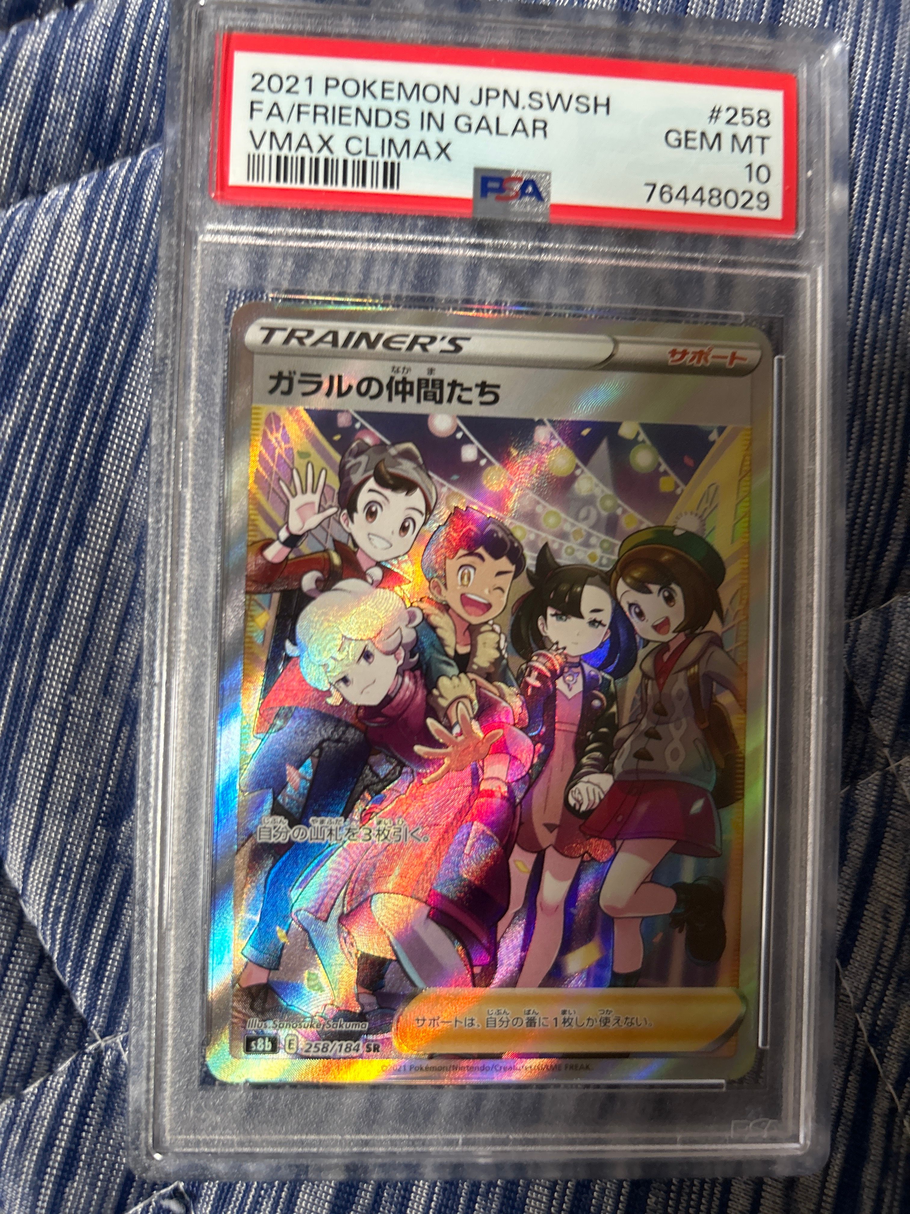 ガラルの仲間たち SR[S8b 258/184](ハイクラスパック「VMAXクライマックス」)