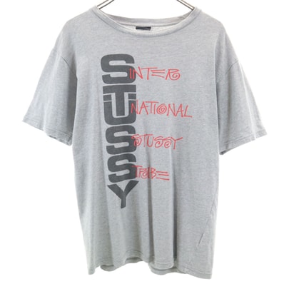 STUSSY ステューシー 半袖 Tシャツ M グレー