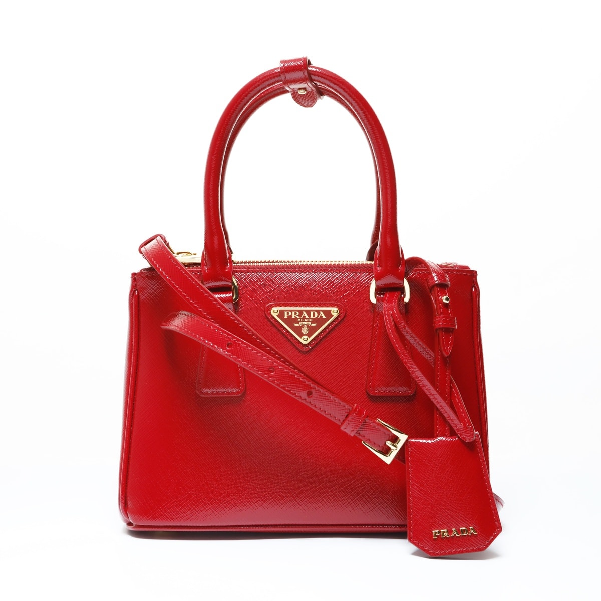 A (未使用に近い)】☆未使用級☆RFID内蔵 PRADA プラダ ショルダー