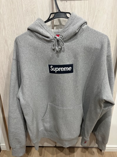 Supreme Box Logo Hooded Sweatshirt (25FW) "Heather Grey"