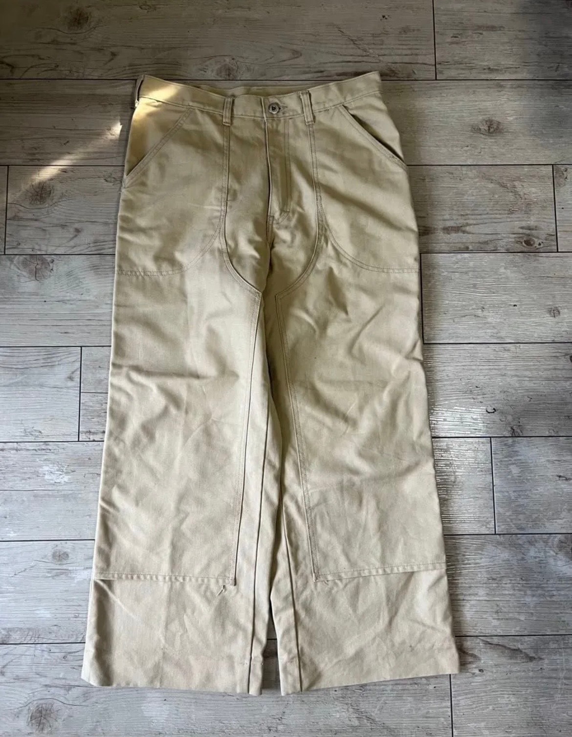 70s Patagonia パタゴニア 初期タグ スタンドアップパンツ ダブルニーパンツ