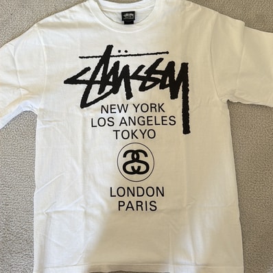 Stussy World Tour Tee "White" (2025/2026) 3903962
