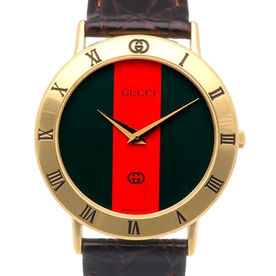 グッチ 腕時計 時計 GP 3000M クオーツ 磨き直し済 メンズ 1年保証 GUCCI 中古