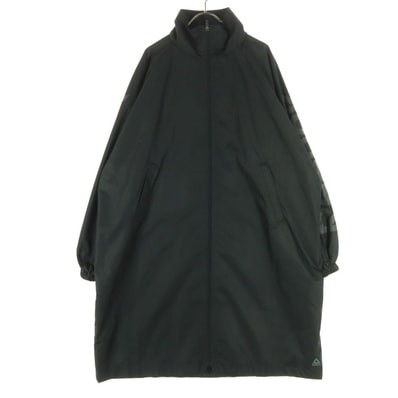 Reebok リーボック ワンポイントロゴ ロゴプリント 長袖 ロング ジップジャケット M ブラック