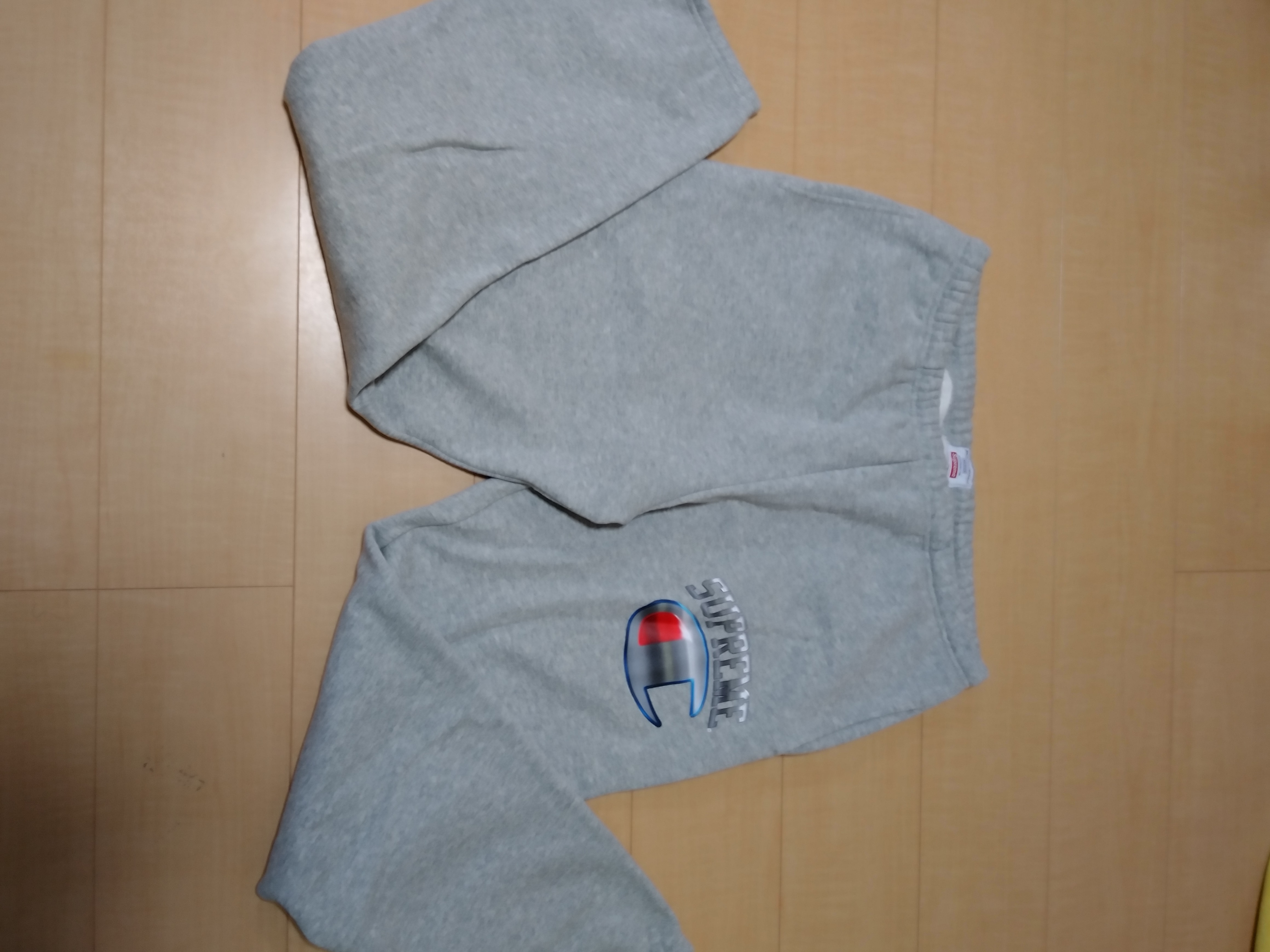 Supreme x Champion Chrome Sweatpant "Heather Grey"