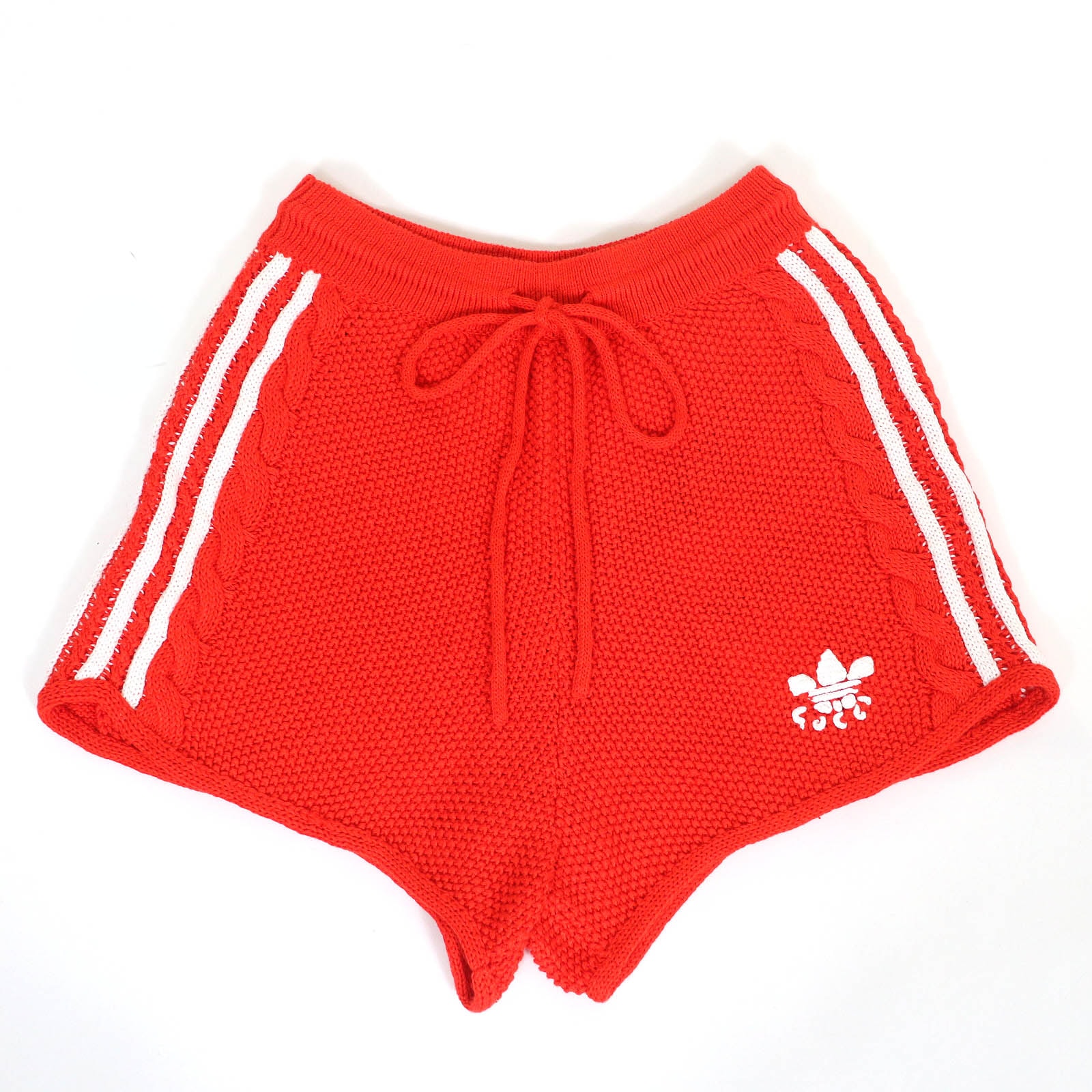 未使用品 グッチ×アディダス
 ショートパンツ レッド レディース M 693835