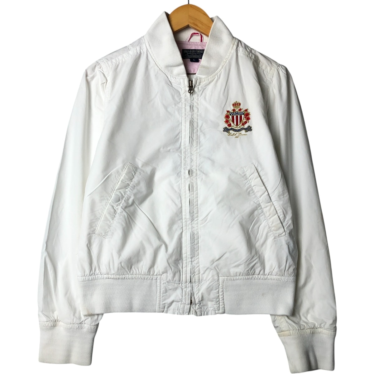 古着 00年代 ラルフローレン Ralph Lauren POLO JEANS COMPANY コットンブルゾン メンズL相当/eaa582548