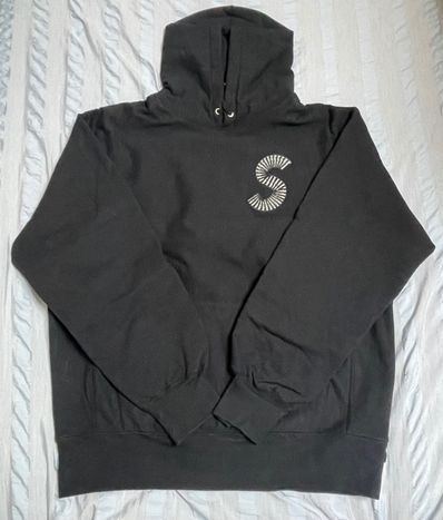 Supreme S Logo Hooded Sweatshirt "Black" (20FW)