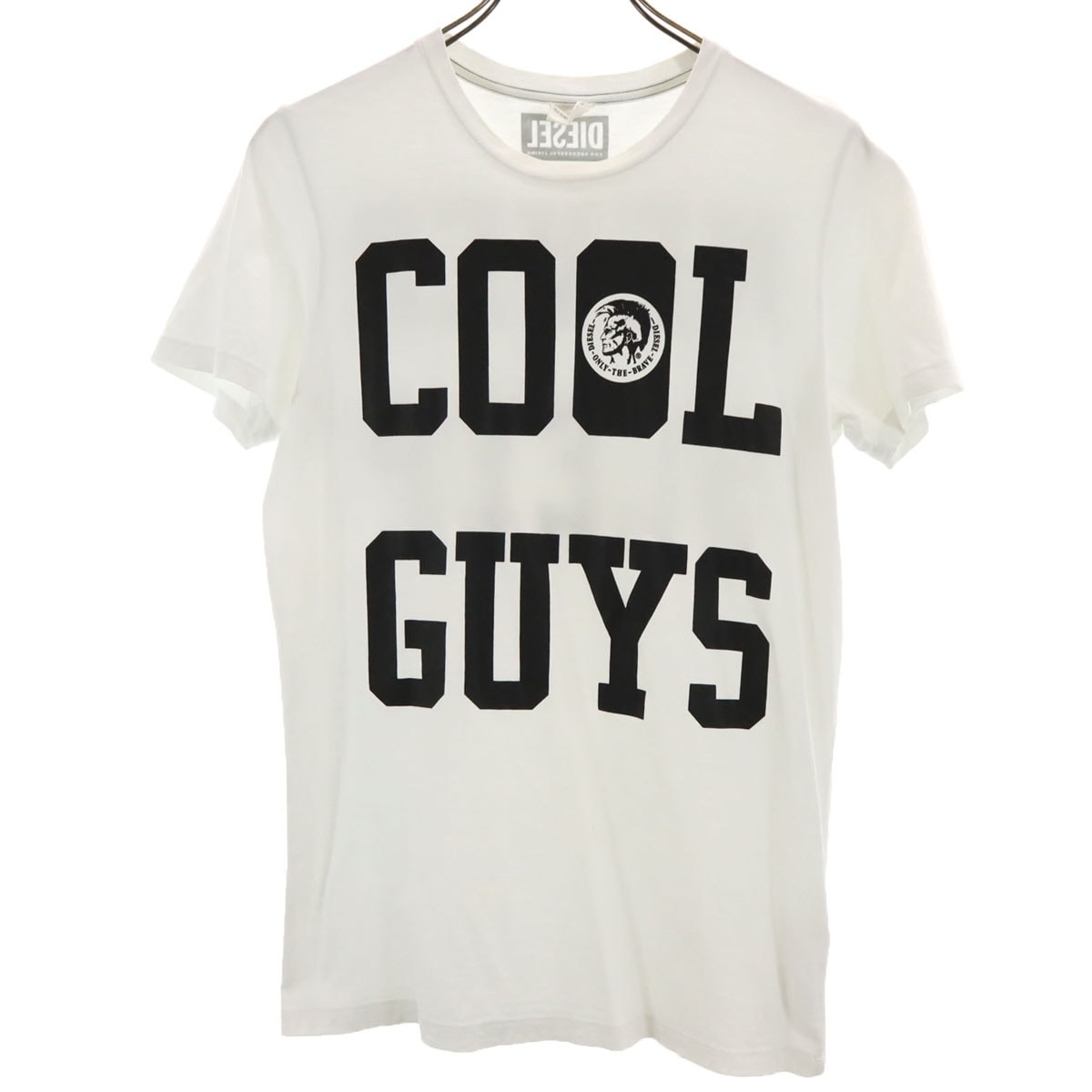 DIESEL ディーゼル ブルガリア製 半袖 Tシャツ 16 ホワイト