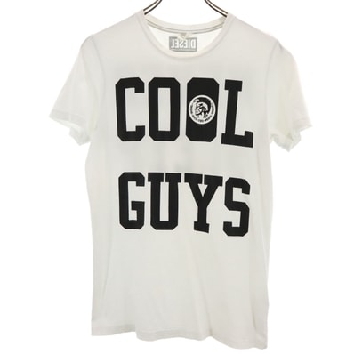DIESEL ディーゼル ブルガリア製 半袖 Tシャツ 16 ホワイト