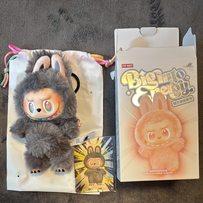 POP MART THE MONSTERS (LABUBU) Big into Energy Series Plush Pendant ID (Secret)