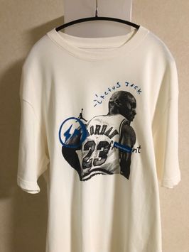 Air Jordan Travis Scott Fragment Tee