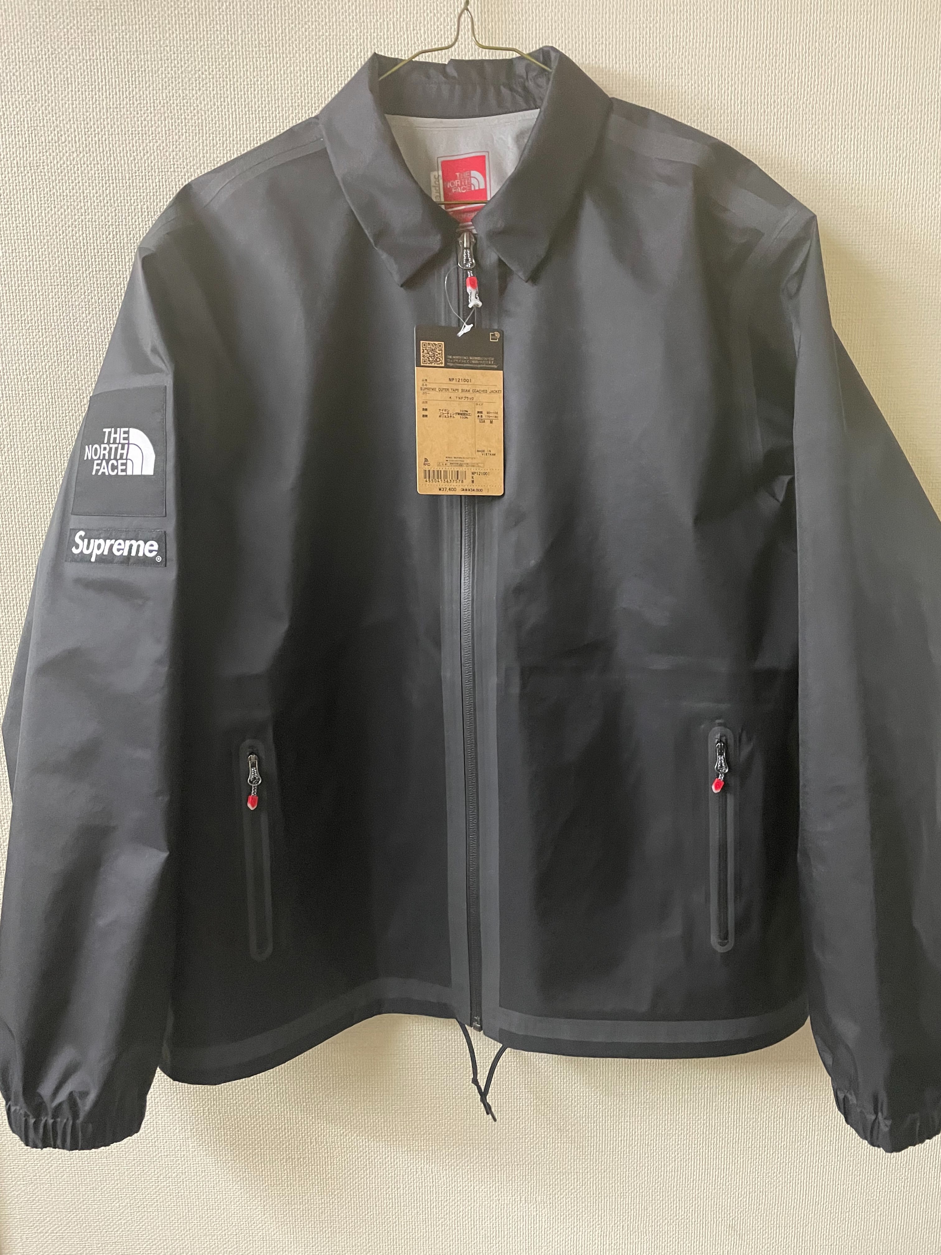 Supreme x The North Face Summit Series Outer Tape Seam Coaches Jacket "Black"