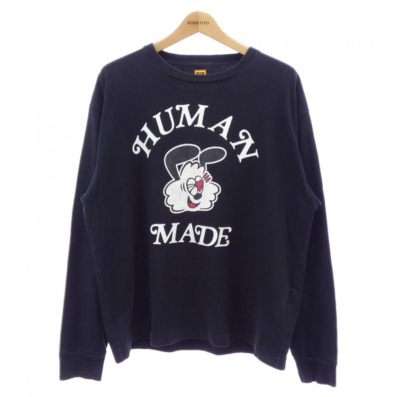 HUMAN MADE GDC White Day L/S T-shirt "Black" / VERDY