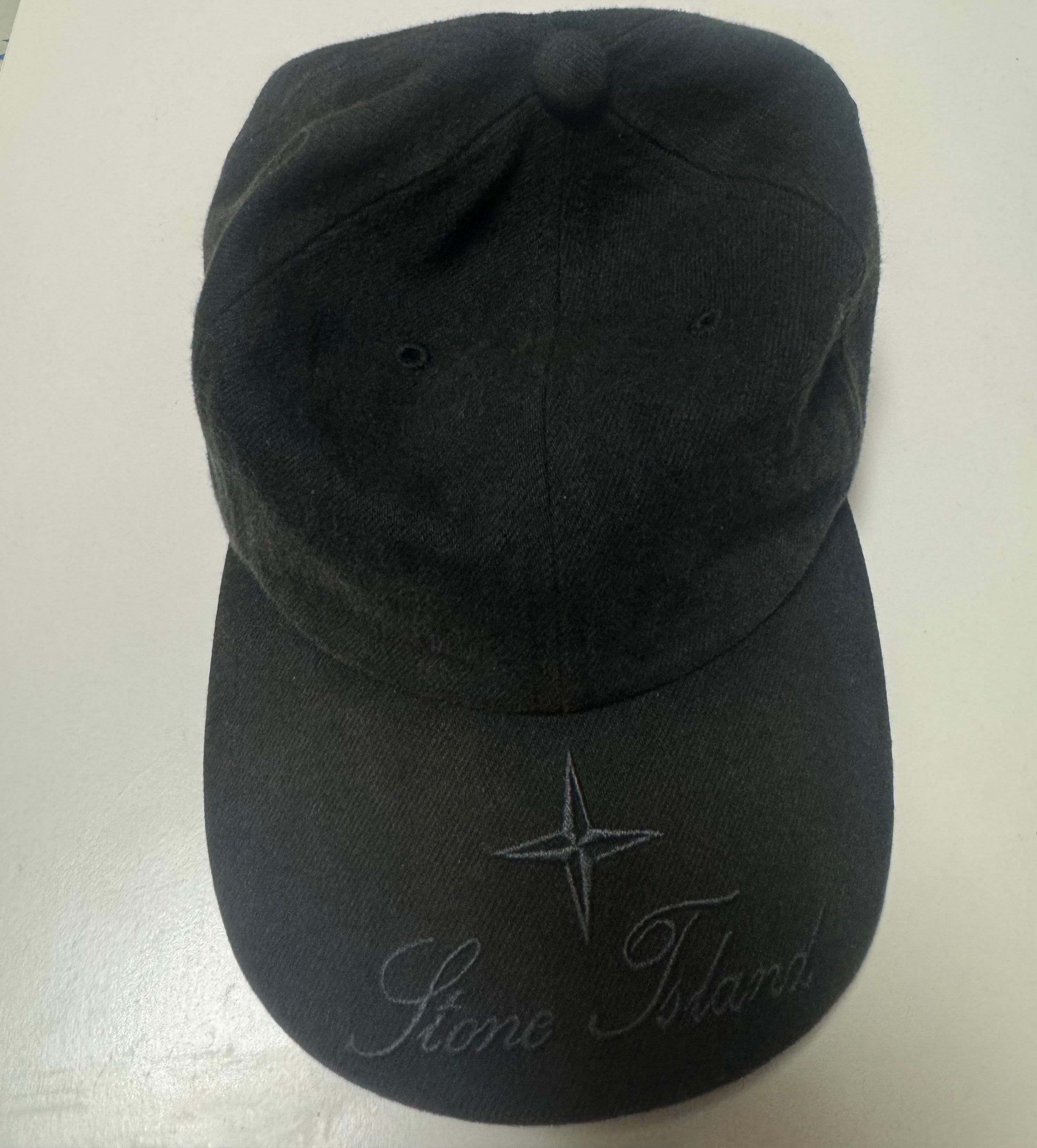 Supreme / Stone Island Denim 6-Panel "Black"