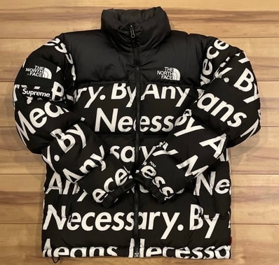 Supreme x The North Face By Any Means Nuptse Jacket "Black"