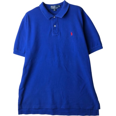 古着 ラルフローレン Ralph Lauren POLO by Ralph Lauren 半袖 ポロシャツ メンズXL相当/eaa615170