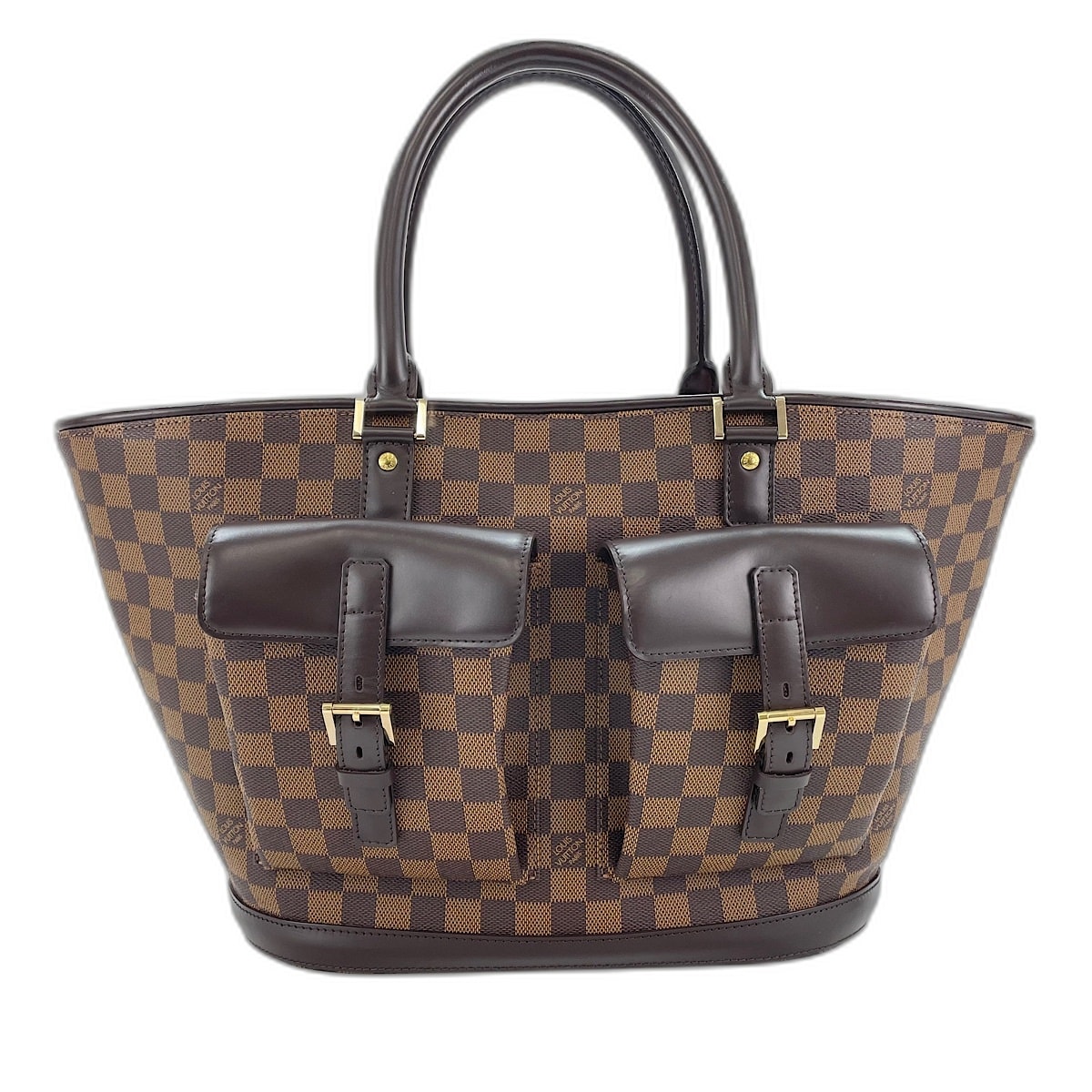 ヴィトン LV マノスク GM トートバッグ【中古】