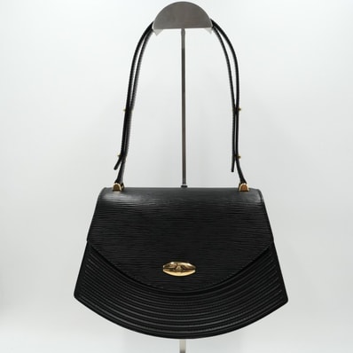 LOUIS VUITTON(ルイヴィトン)エピ ティルシット ヴィンテージ ショルダーバッグ ブラック レザー ゴールド金具 レディース M52492【中古】