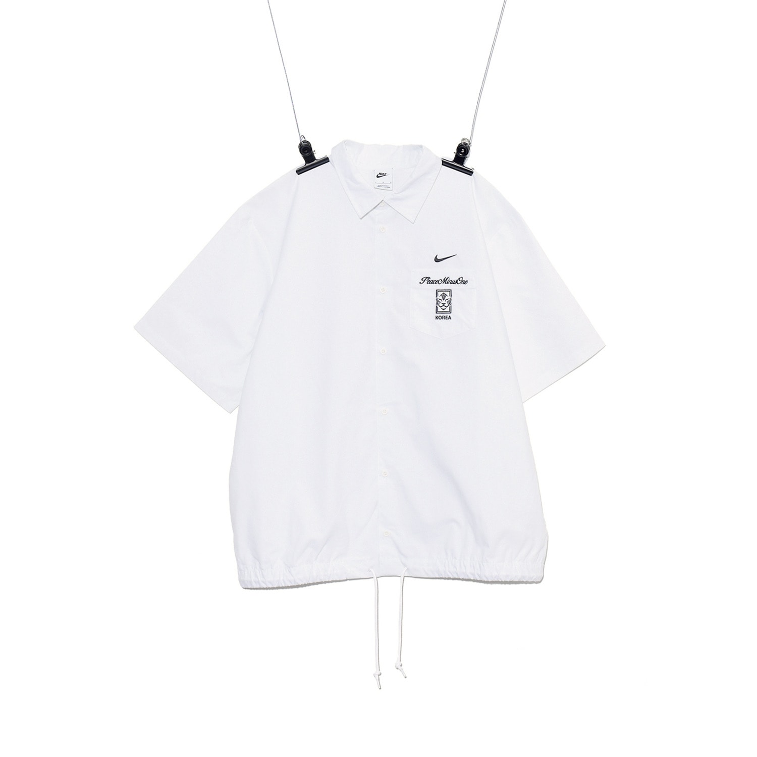 Nike x PEACEMINUSONE X2 World Cup Short-Sleeve Top South Korea "White" / G-Dragon