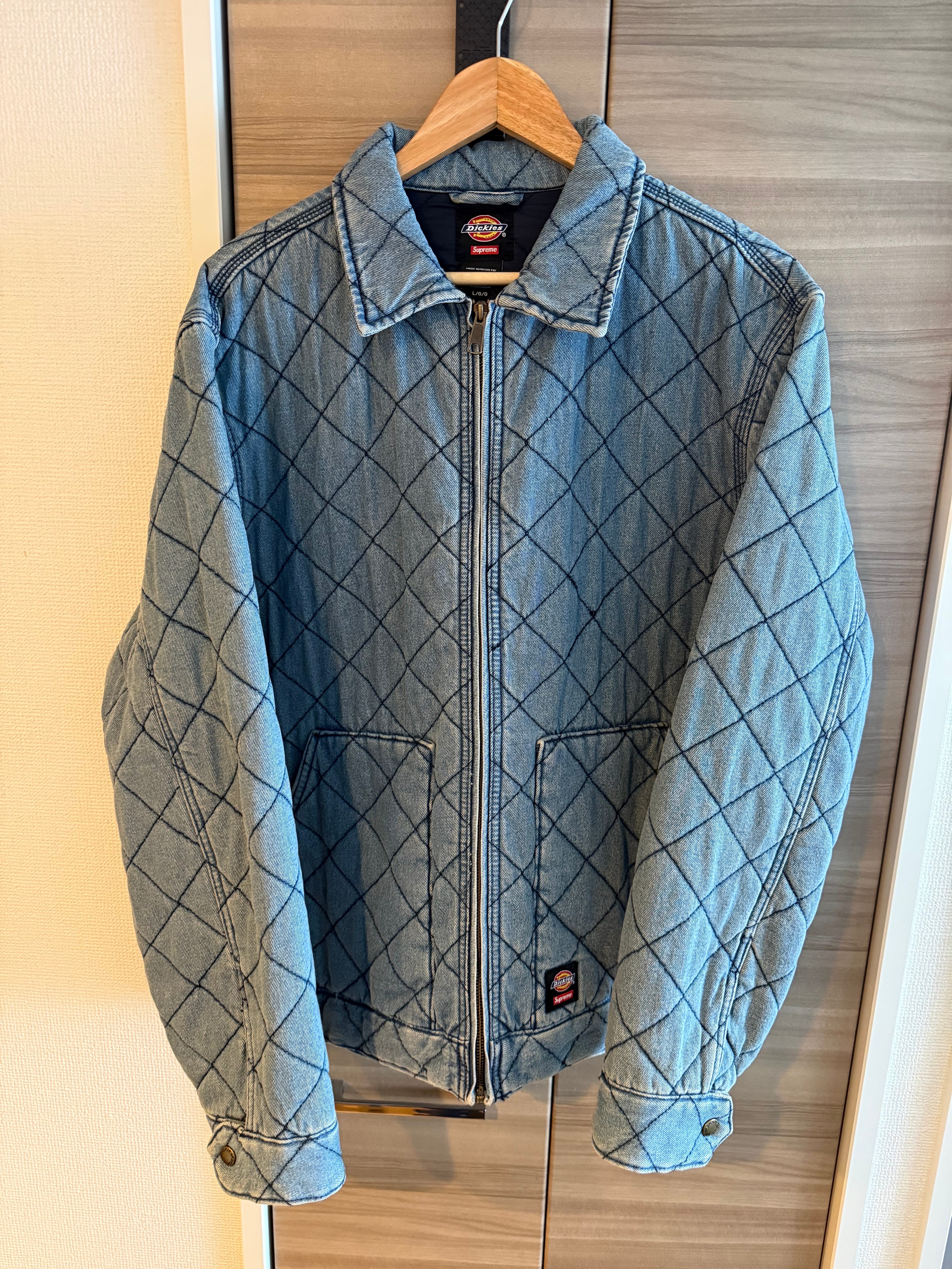 Supreme x Dickies Quilted Denim Work Jacket "Denim"