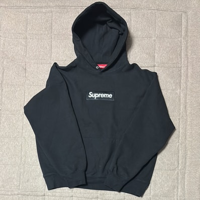 Supreme Box Logo Hooded Sweatshirt "Black" (24FW)