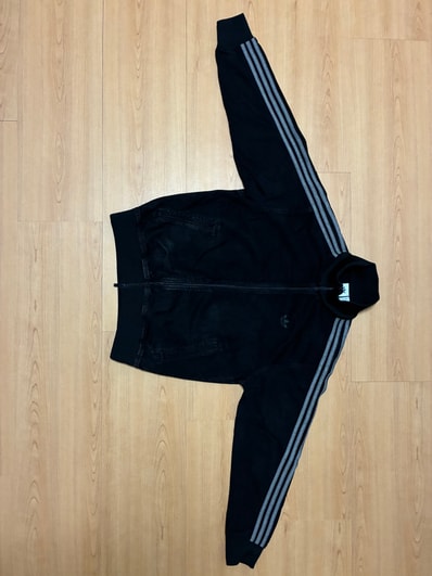 adidas Adicolor Denim Firebird Track Top "True Black Denim"