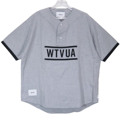 Wtaps League / SS / Cotton. Twill. Wtvua "Gray"