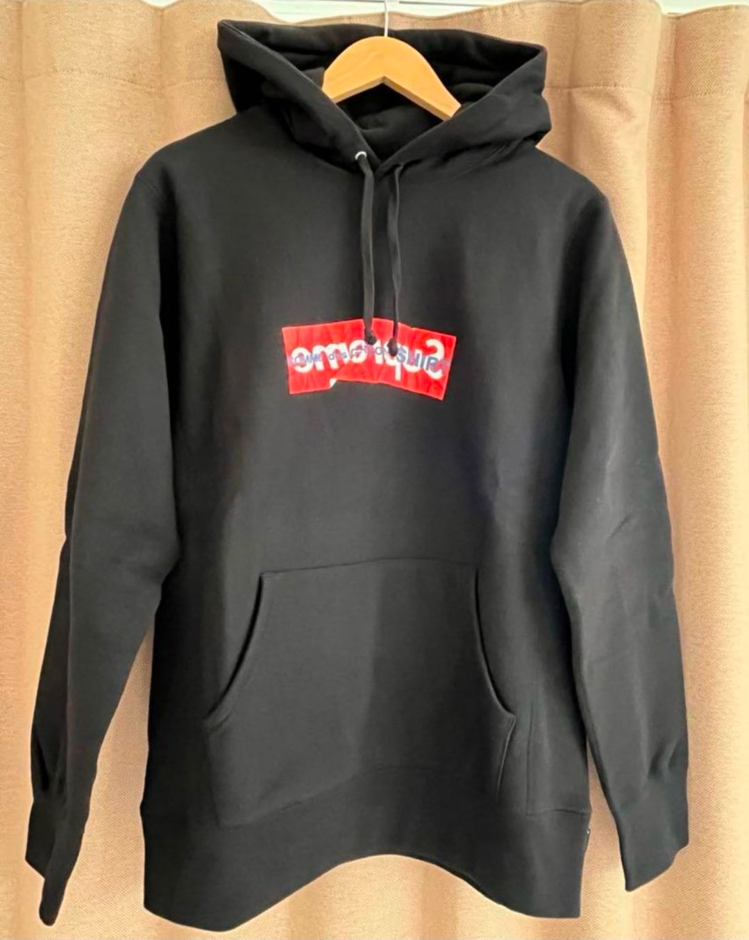 Supreme Comme Des Garcons SHIRT Box Logo Hooded Sweatshirt "Black"