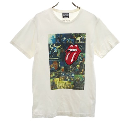 JOURNAL STANDARD ジャーナルスタンダード SHINE A LIGHT シャインアライト コラボ 半袖 Tシャツ M ホワイト系 ローリングストーンズ