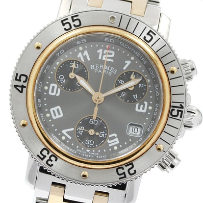エルメス クリッパーダイバー CL2.320 レディース 【中古】