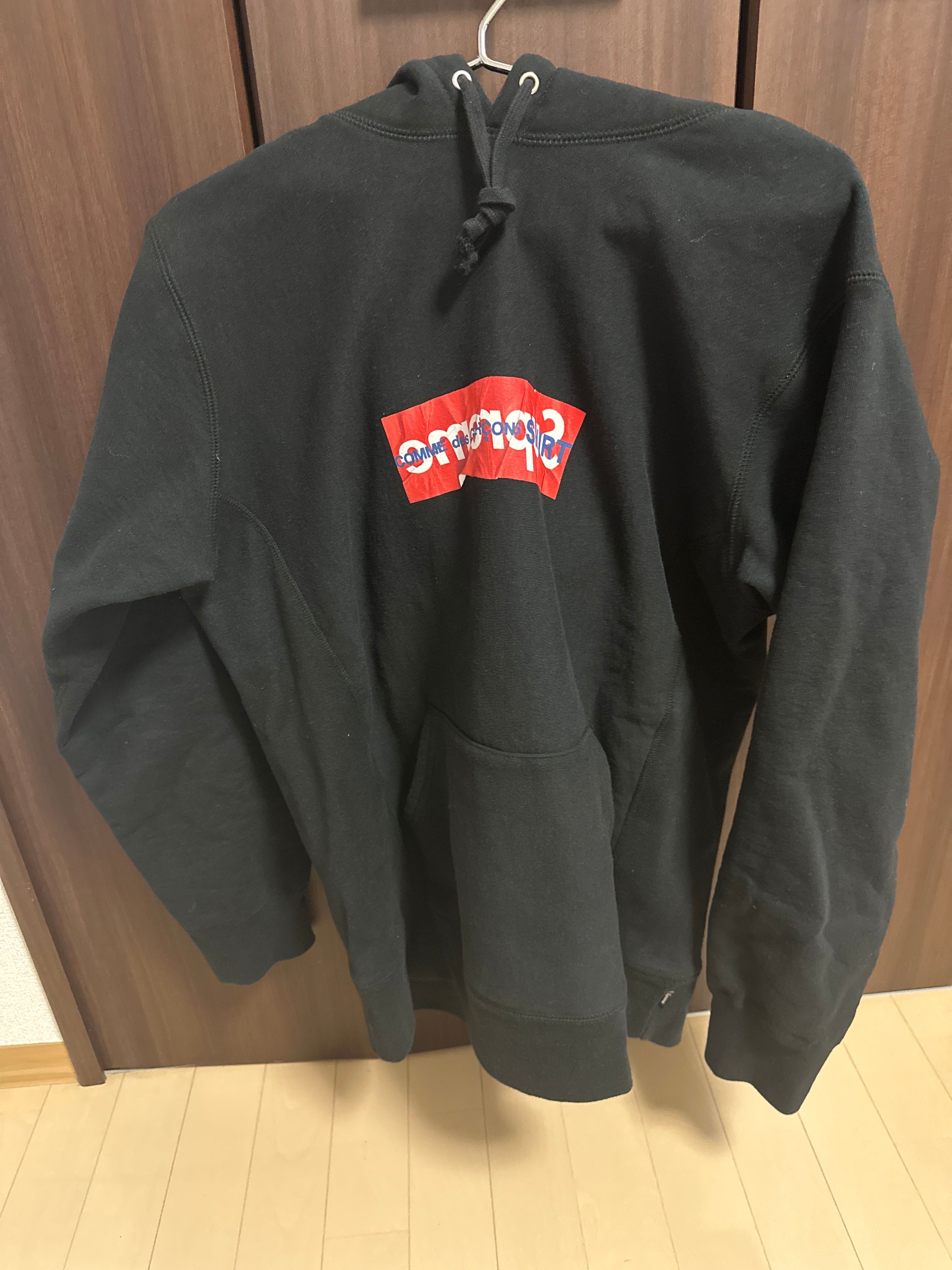 Supreme Comme Des Garcons SHIRT Box Logo Hooded Sweatshirt "Black"