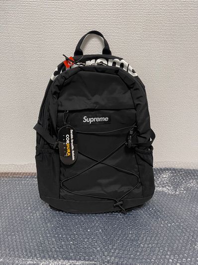 Supreme SS16 210 Denier Cordura Backpack "Black"