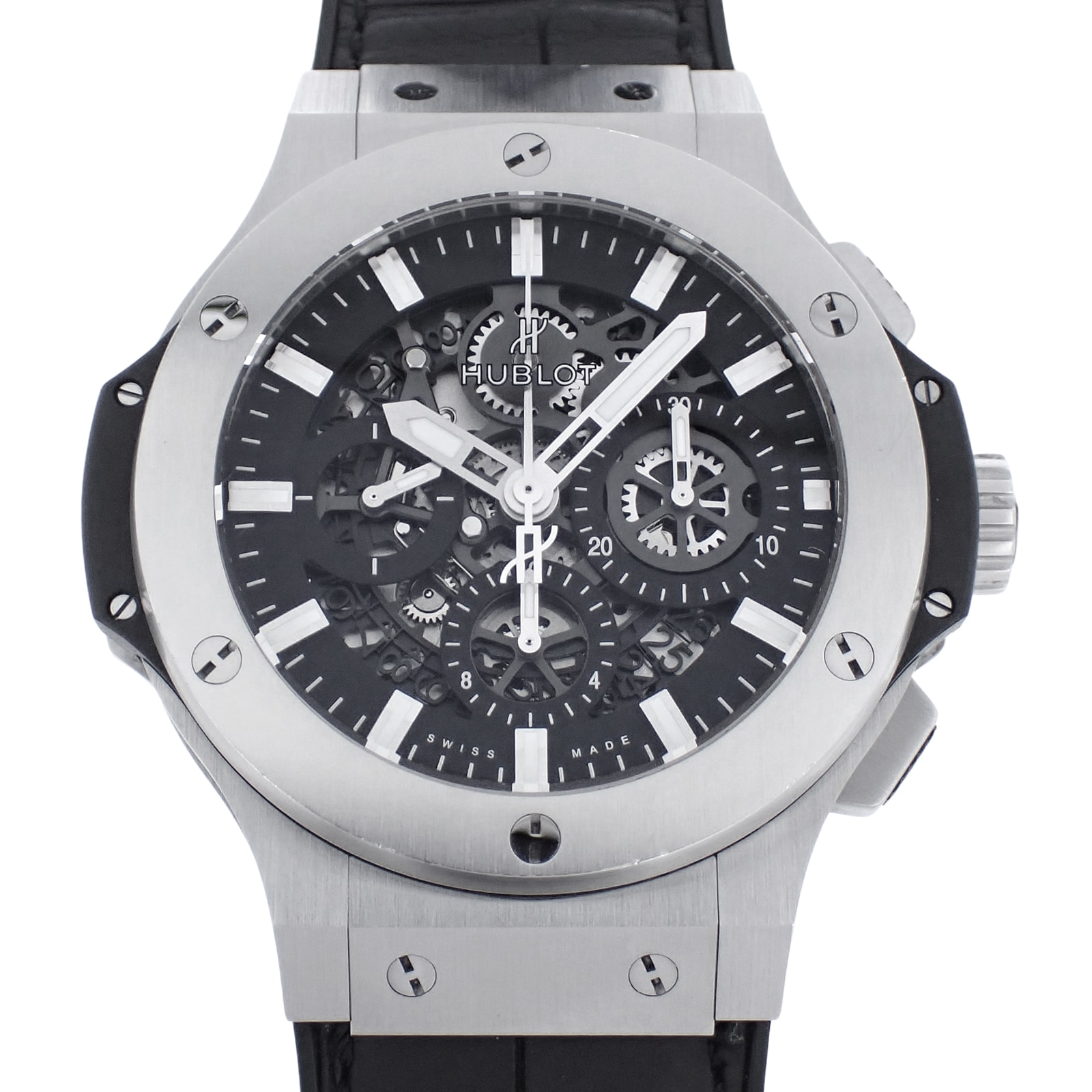 HUBLOT ウブロ  ビッグバン アエロバン スチール  311.SX.1170.GR  メンズ 腕時計