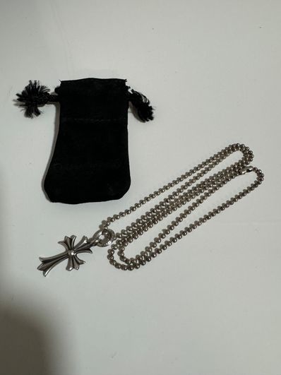 Chrome Hearts Tiny CH Cross Charm "Silver"