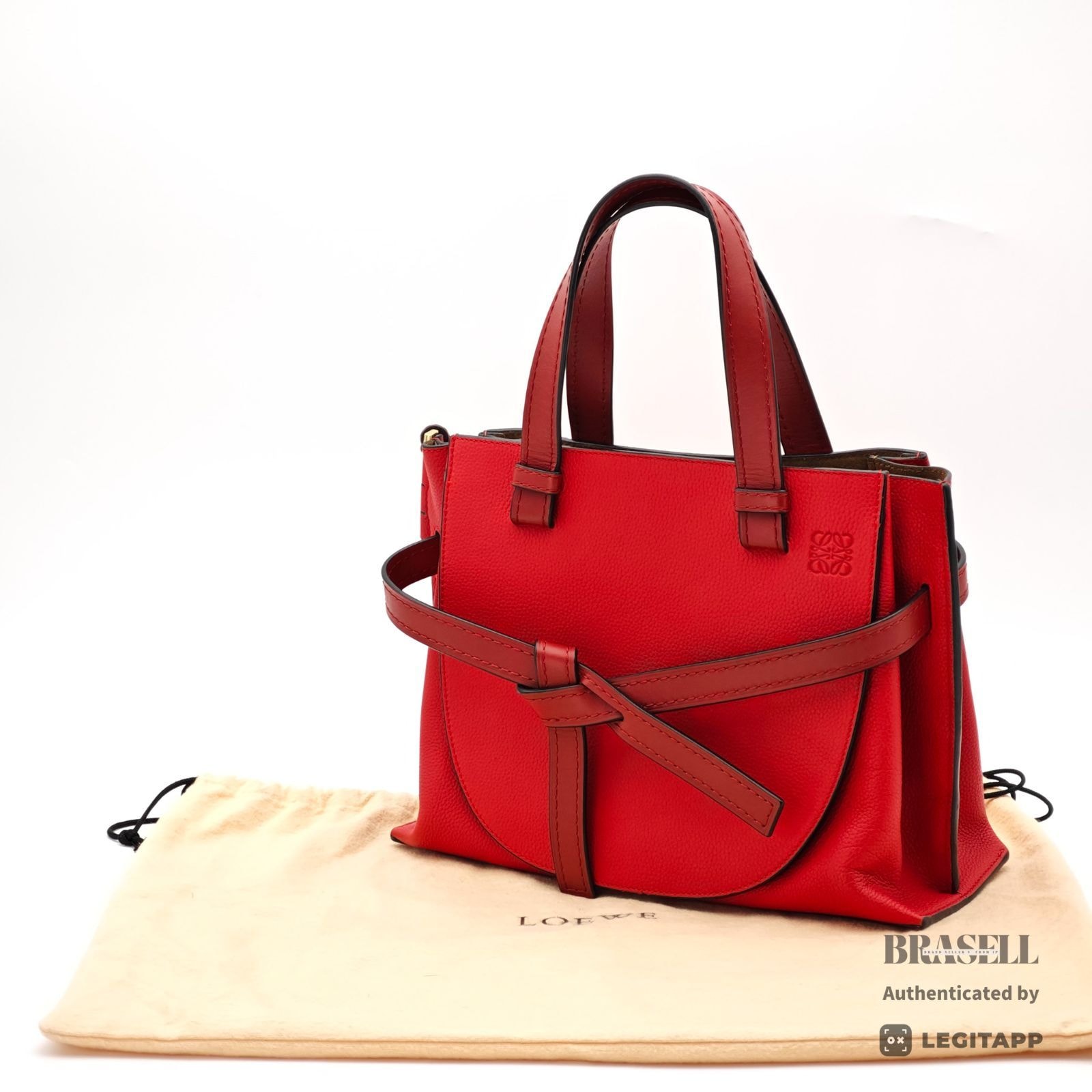 LOEWE ロエベ ゲート LOEWE Gate ゲート 61827 2wayバッグ Leather Red レディース