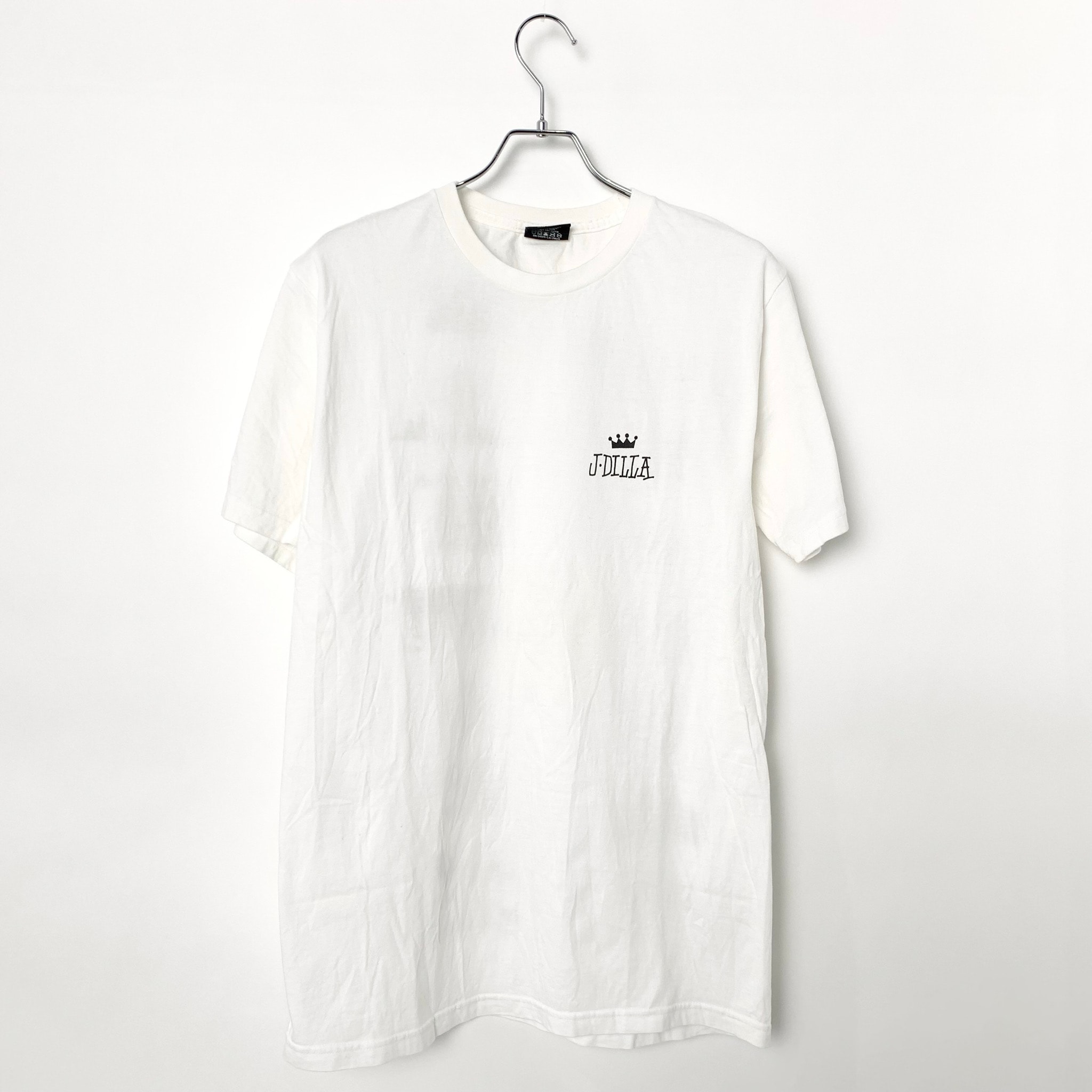 J Dilla × Stussy DILLA COLLAGE Tee White