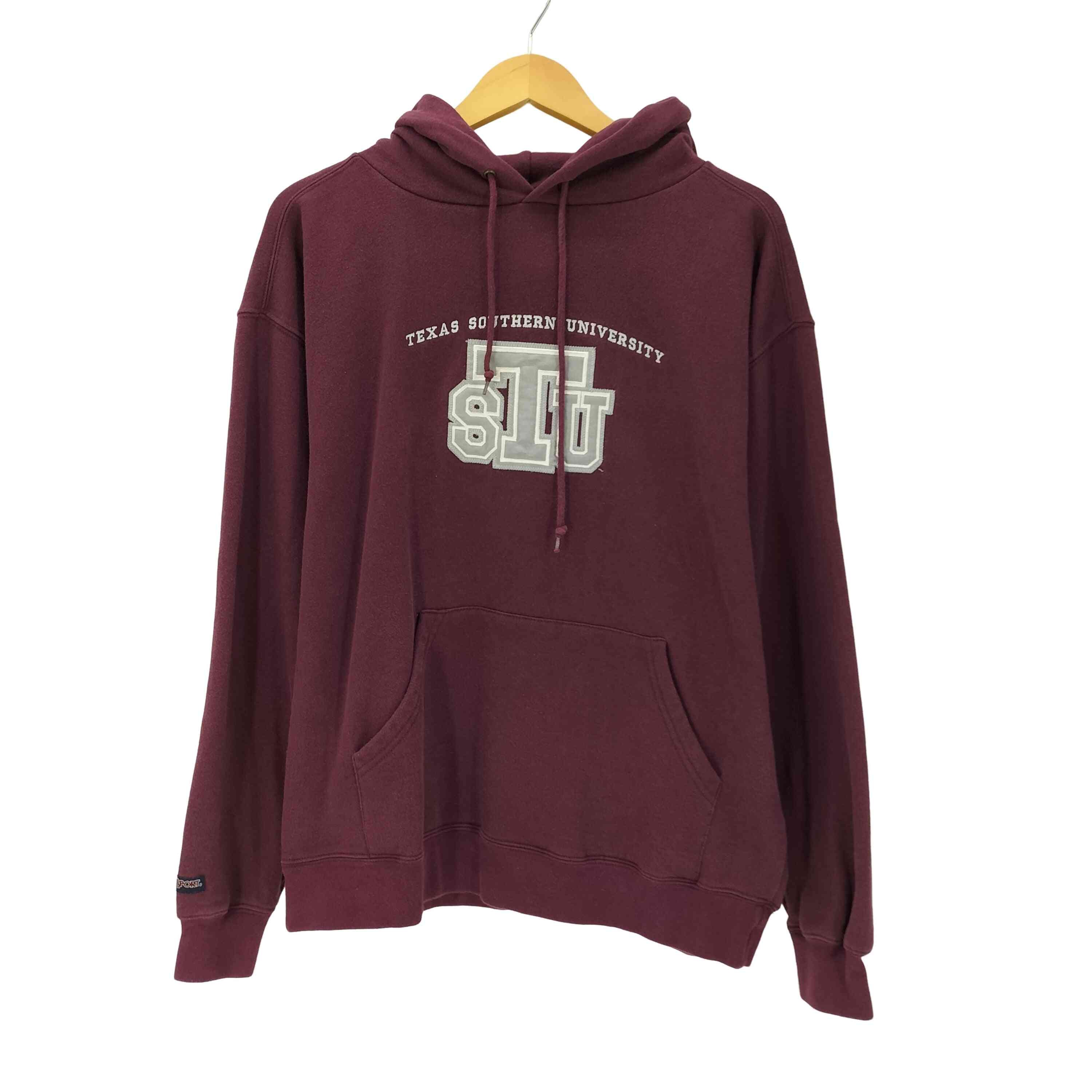 TEXAS SOUTHERN UNIVERSITY STU カレッジ ロゴ 刺繍 プルオーバー パーカー 裏起毛【1138611400793】