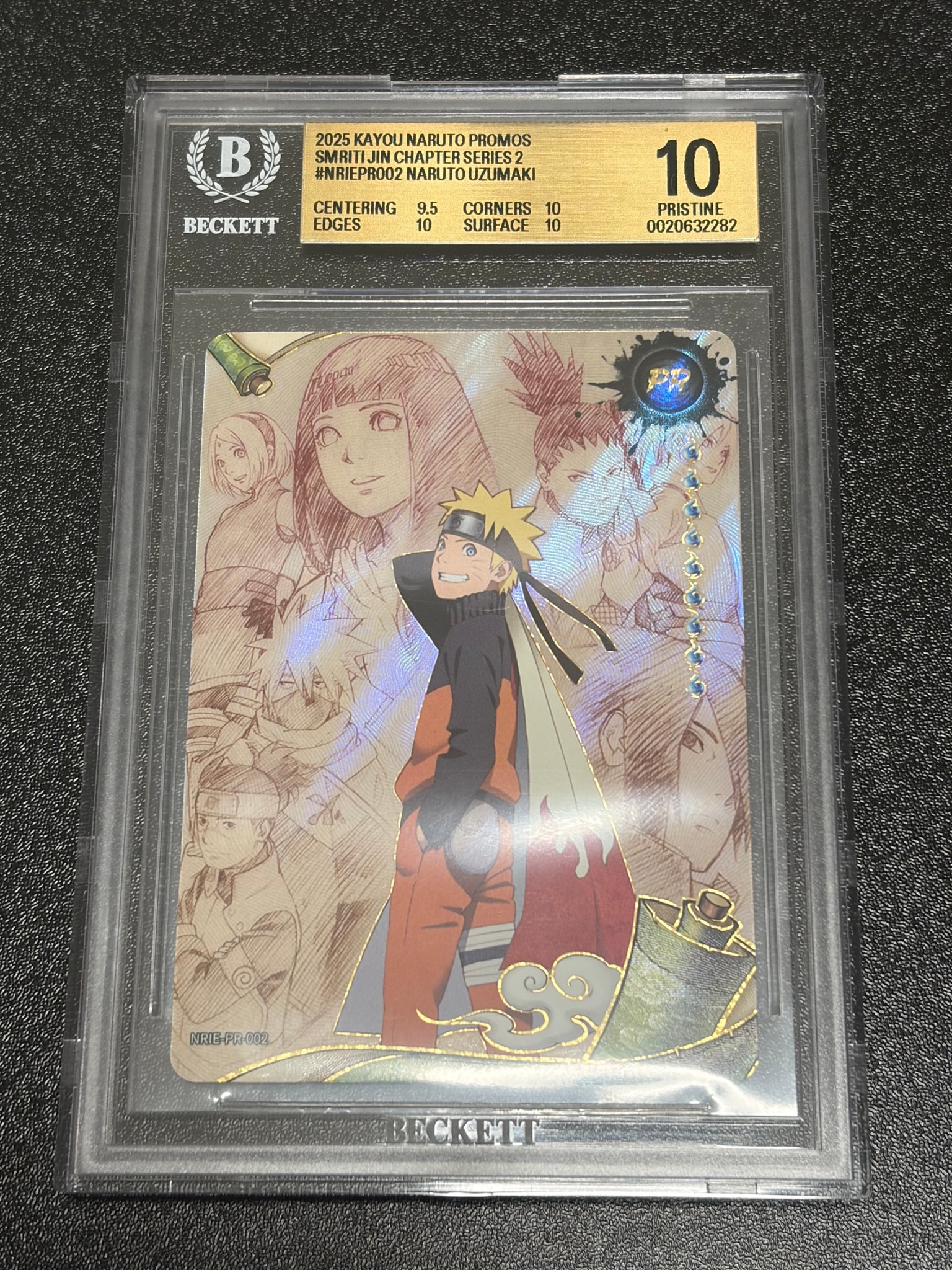 1*8様 【希少】kayou NARUTO うずまきナルト　MRシングルカード うずまきナルト PR [NRIE-PR-002]【英語版】(プロモーションカード