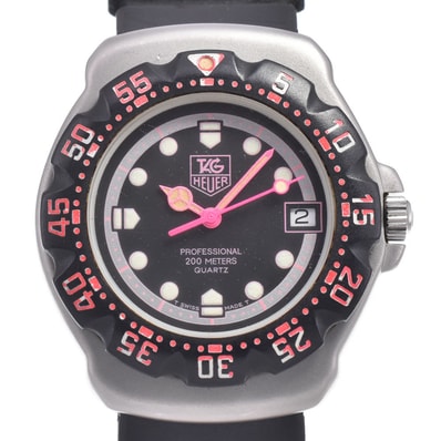 タグホイヤー TAG HEUER 377.513 フォーミュラ1 ブラック クォーツ レディース 腕時計 G#149947