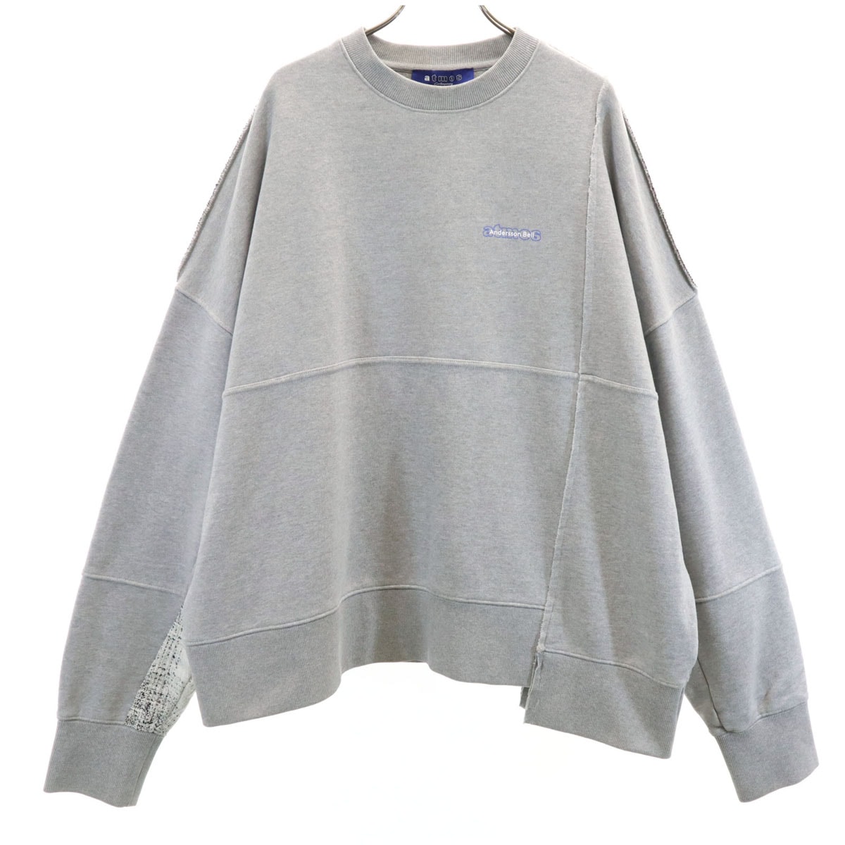 atmos アトモス ANDERSSONBELL アンダーソンベル コラボ 韓国製 長袖 トレーナー XL グレー