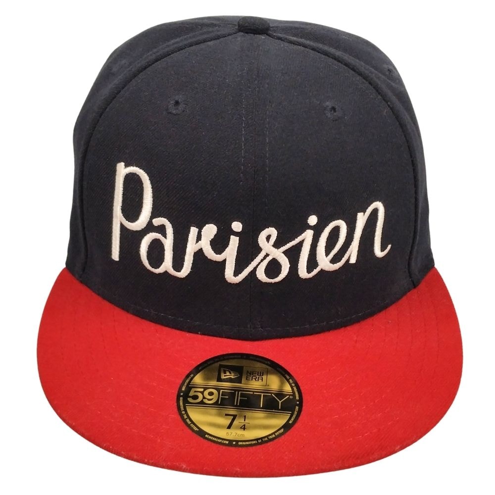 MAISON KITSUNE メゾンキツネ × NEW ERA ニューエラ メゾンキツネ Parisien 刺繍 ロゴ キャップ 52341