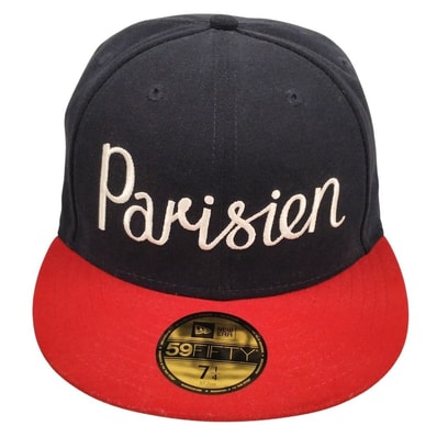 MAISON KITSUNE メゾンキツネ × NEW ERA ニューエラ メゾンキツネ Parisien 刺繍 ロゴ キャップ 52341
