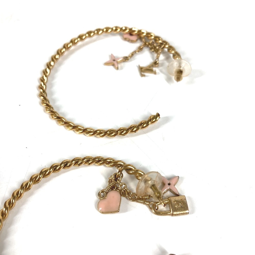 C (やや傷や汚れあり)】ルイヴィトン LOUIS VUITTON クレオール ピアス