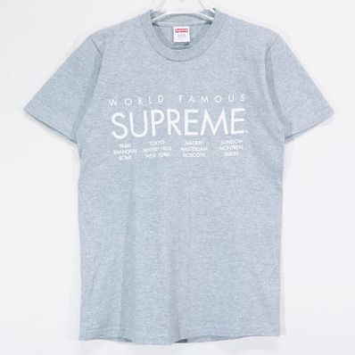 SUPREME シュプリーム 15SS INTERNATIONAL Tシャツ