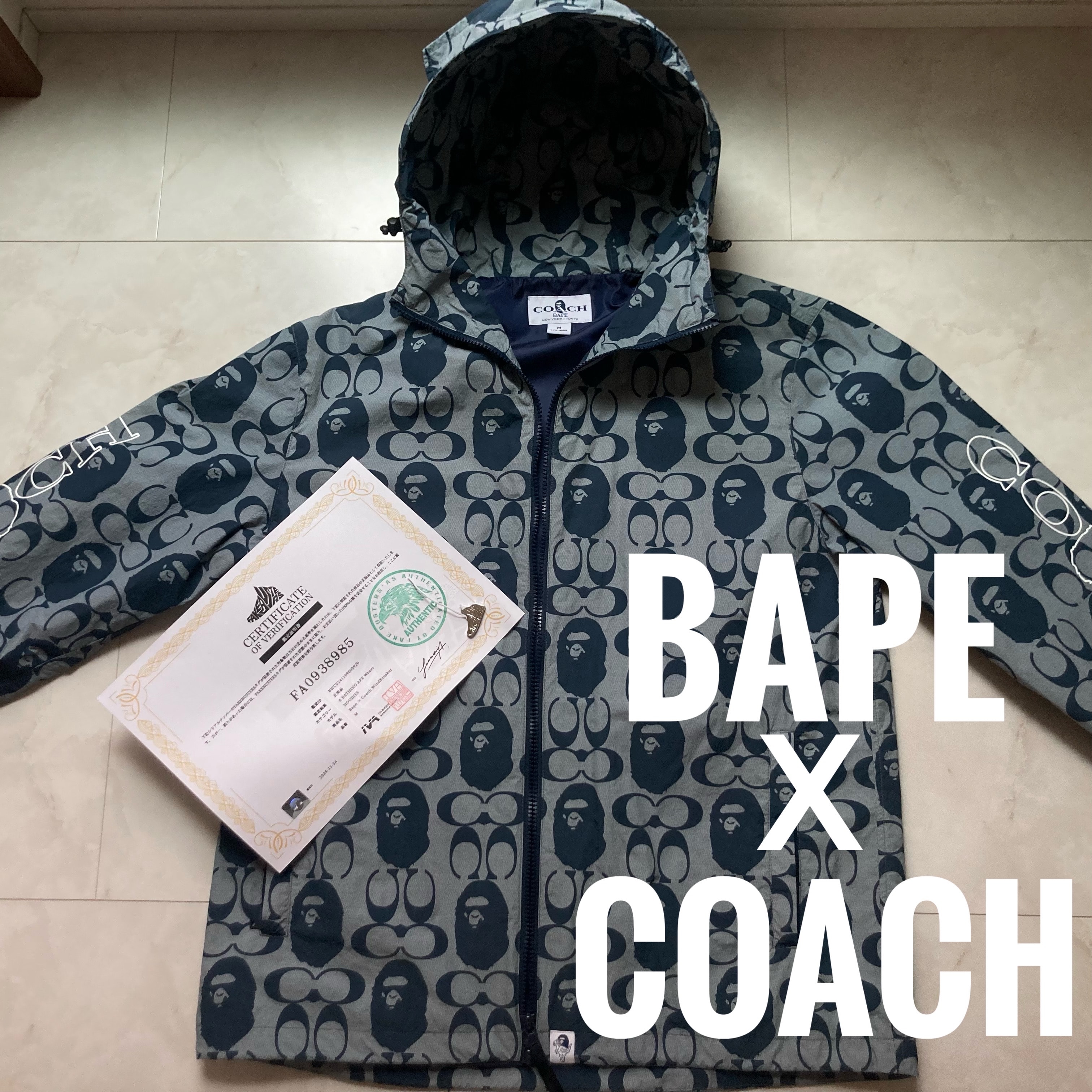 Bape × Coach WindBreaker