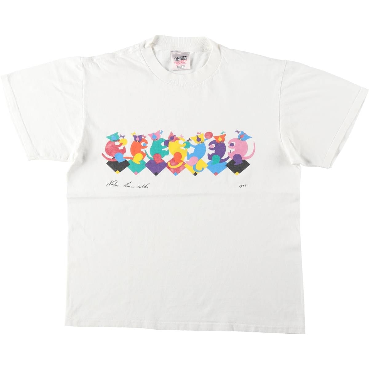 古着 ~90年代 オニータ ONEITA POWER-T Leo Lionni レオ レオニ マシューのゆめ プリントTシャツ USA製 メンズM相当 ヴィンテージ/eaa644474