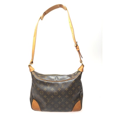 ▼▼LOUIS VUITTON ルイヴィトン レディース ショルダーバッグ モノグラム ブローニュ30 内ポケットダメージ有 M51265 ブラウン