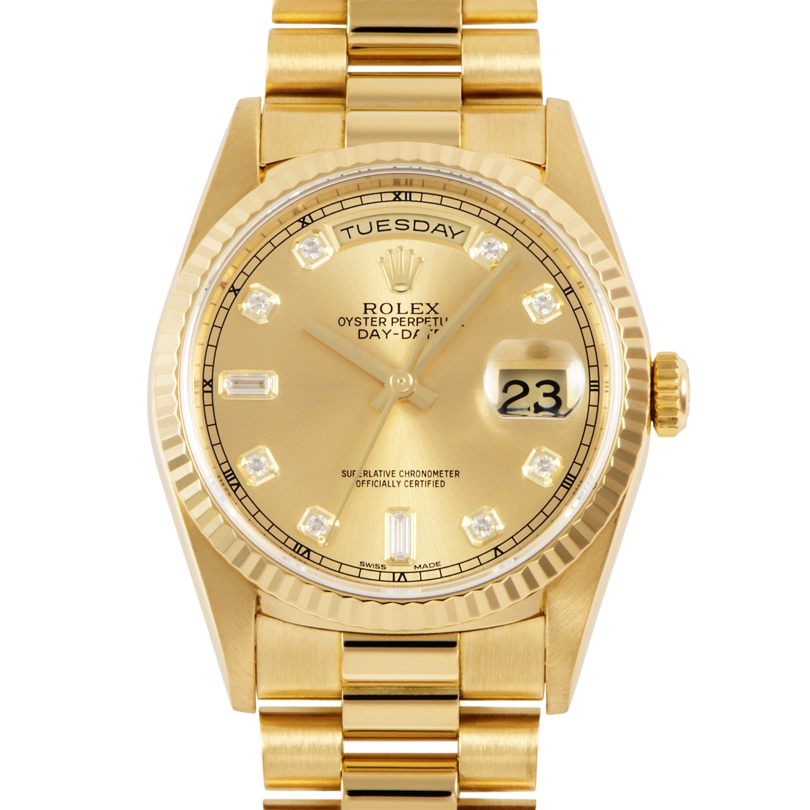 ROLEX ロレックス デイデイト 18238A T番 K18YG【中古】