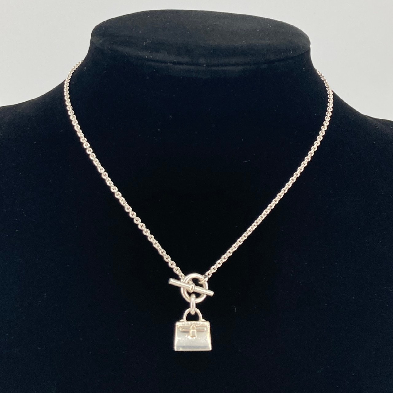 HERMES(エルメス) アミュレット ケリー  Ag925 ネックレス 13.55g シルバー